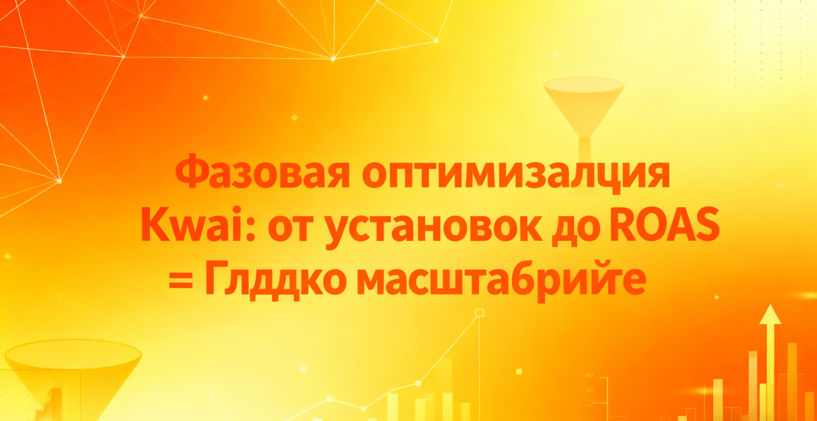Руководство по оптимизации коэффициента успешности рекламы в Kwai | Повышение конверсии и ROI