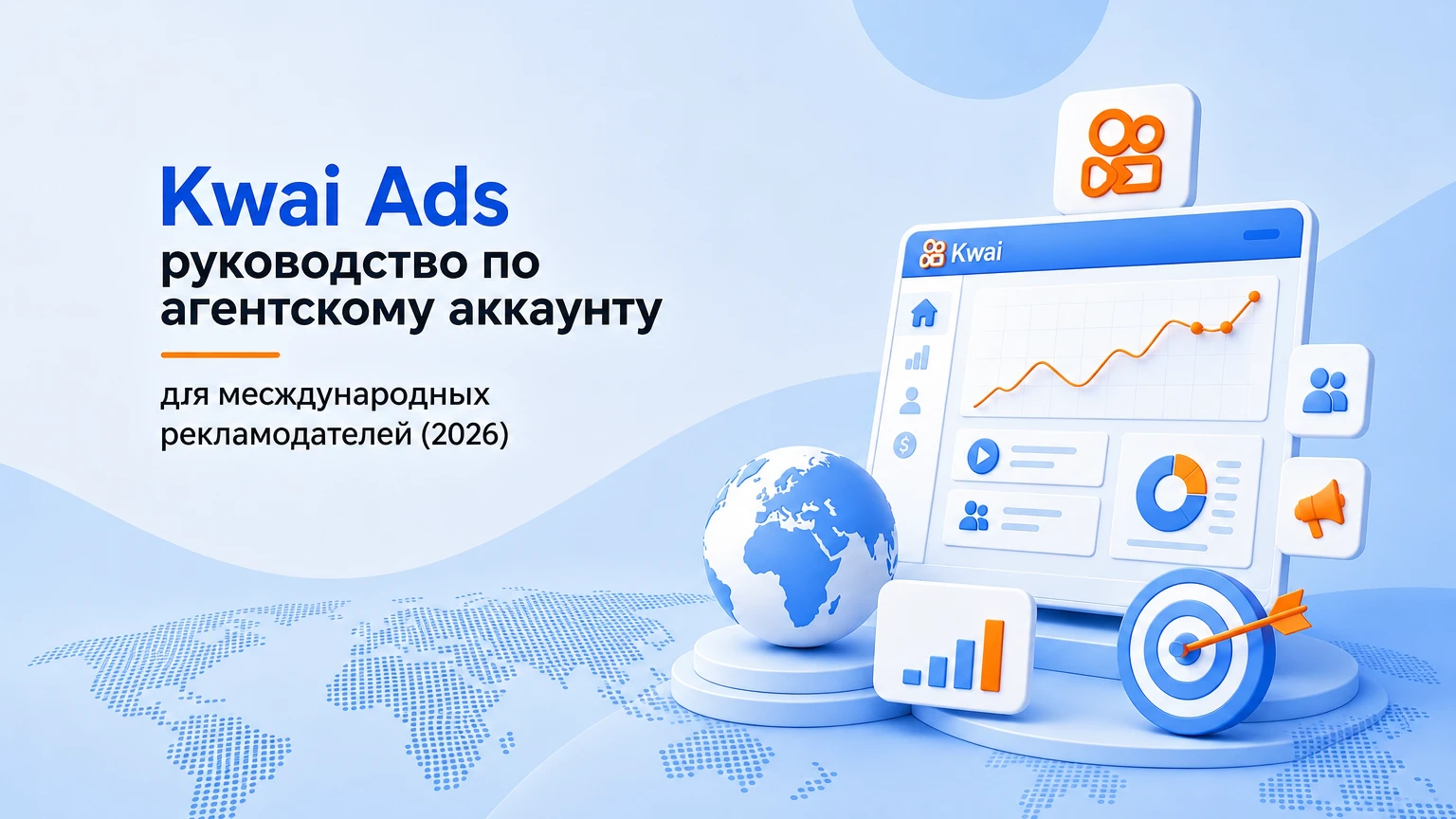 Kwai Ads: руководство по агентскому аккаунту для международных рекламодателей (2026)