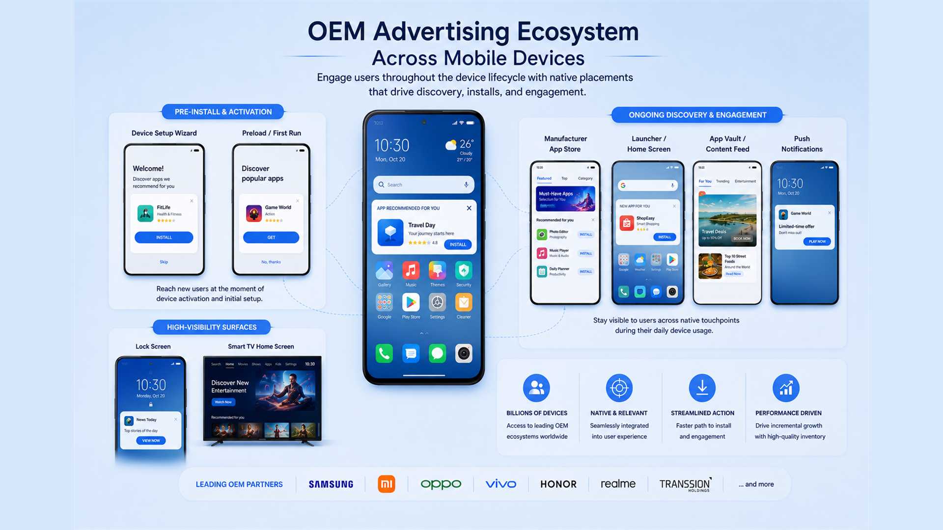 OEM Advertising Ecosystem Across Mobile Devices