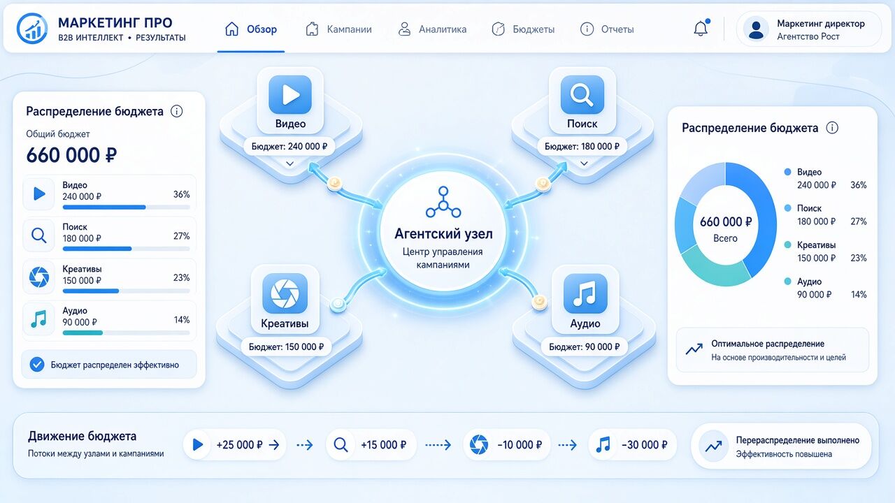 Управление агентскими рекламными аккаунтами на нескольких платформах через единого партнера Управление агентскими рекламными аккаунтами на нескольких платформах через единого партнера