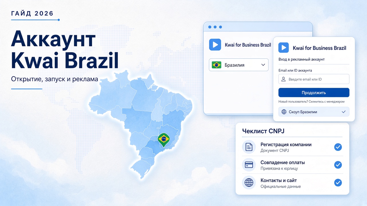 карта Бразилии, вход Kwai for Business и чеклист CNPJ карта Бразилии, вход Kwai for Business и чеклист CNPJ