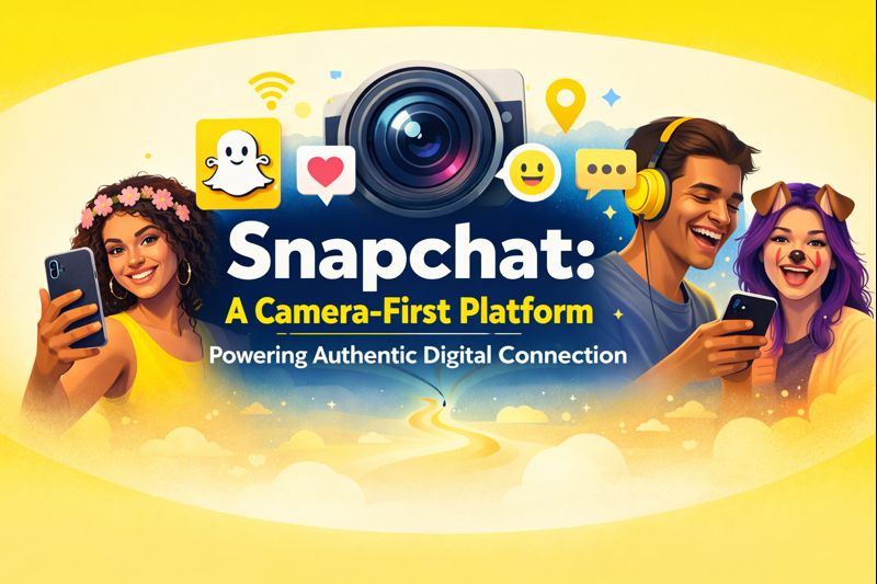 Snapchat: A Camera-First Platform Powering Authentic Digital Connection
