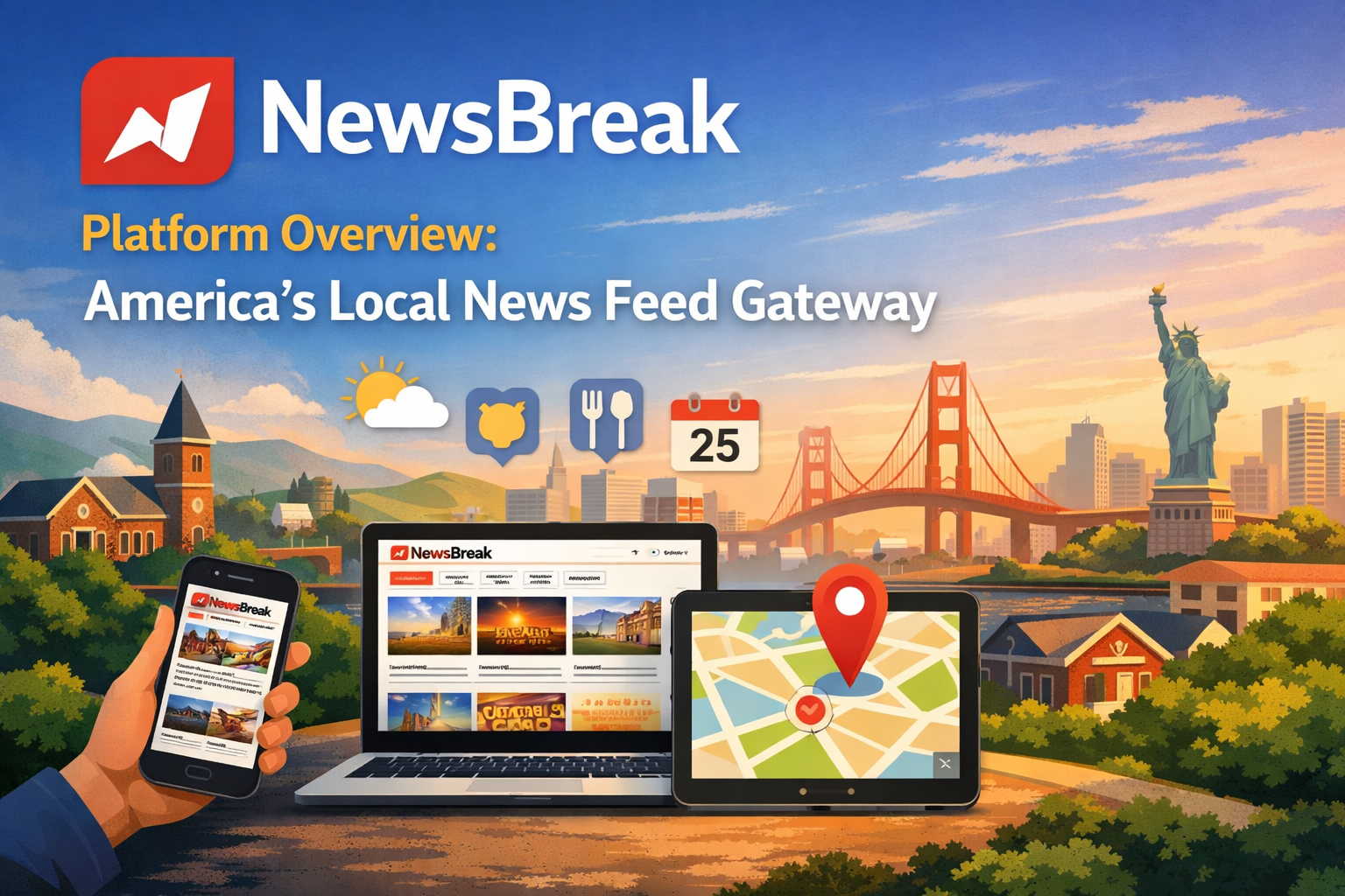 NewsBreak Platform Overview: America’s Local News Feed Gateway